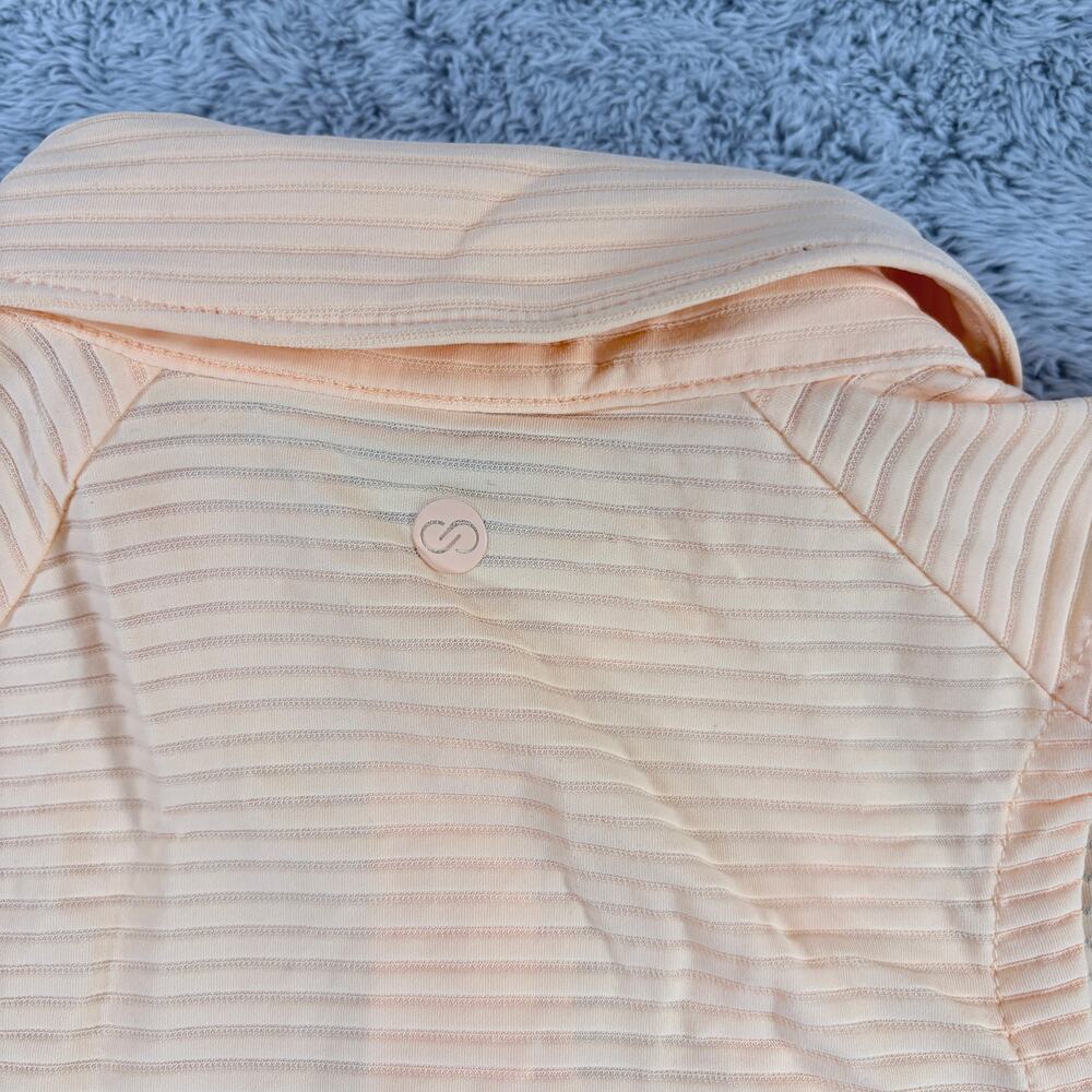 Calia NWT Women's Golf Renew Sleeveless Polo in Peach Sherbert Size XS - Picture 4 of 7